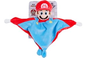 Simba My Mario gosefilt med skallra – gjord av mjuk plysch, Nintendo leksak för fans och barn från de första månaderna av livet