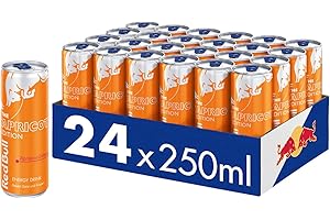 ‎RED BULL Red Bull Energy Drink Apricot Edition - 24er Palette Dosen - Getränke mit Aprikose-Erdbeere-Geschmack, EINWEG (24 x 250 ml)