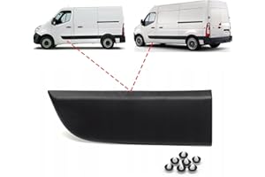 MKAREPART Pannello di protezione per porta anteriore lato sinistro telaio corto per L1 e L2 Model Master MK3, Movano B MK2, NV400 10-On 808210166R (anteriore sinistro)