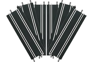 GOKARLI Carrera GO!!! Gerade Schiene 34,2 cm 6 Stück Erweiterung Zubehör für Rennbahn Sparset