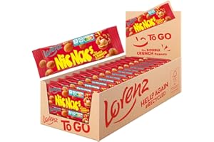 ‎LORENZ SNACK WORLD Lorenz Snack World NicNac's Riegel, 24er Pack (24 x 40 g)