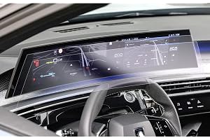 GAFAT Kompatibel med nya Peugeot 3008 5008 III GT Allure 2025 2026 2027 Navigationsskyddsfilm, nanoskärmskydd för E-3008 E-5008 3 21" panoramic i-cockpit, 6H reptålig [2 stycken]