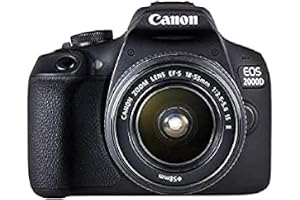 Canon EOS 2000D Kit 18–55 mm IS II spegelreflexkamera