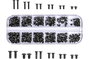 Chstarina 240 Stück M2 M2.5 M3 Laptop Notebook Computer Schrauben Set Computer Reparatur Zubehör für IBM HP Dell Samsung Sony Toshiba Gateway Acer Lenovo