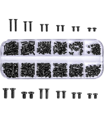 Kit Vis Châssis Pour ASUS Zenbook 13 UX325 / Zenbook 14 UX425 - 7 Vis De Fixation Base Inférieure, Remplacement Pièce Ordinateur Portable