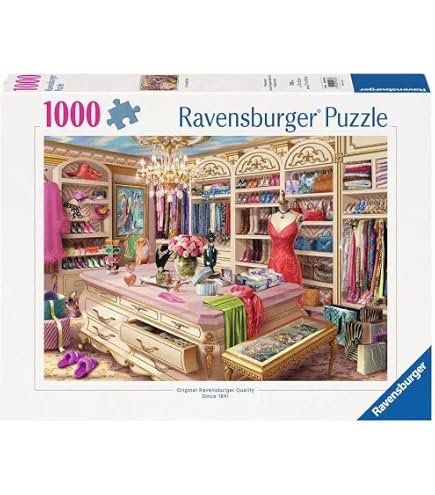 Ravensburger Puzzle The Bemused Bookseller – 1000 Pezzi, Libreria E Lettere D'amore, Per Adulti E Ragazzi