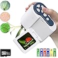 Digital Microscope,1200X USB Microscope,Coin Microscope with 6 Adjustable LED Lights, 2'' LCD Screen Microscope for Adults and Kids, 32GB SD Card,Photo and Video Mini Microscope