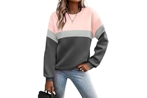 Sunnyuk Pullover Damen Herbst Sale Sweatshirt Ohne Kapuze Briefe Drucken Langarm Rundhals Pulli Winter Frauen Buchstaben Druck Locker Casual Oberteil Sport Streetwear Bluse Tops Kleidung Damen