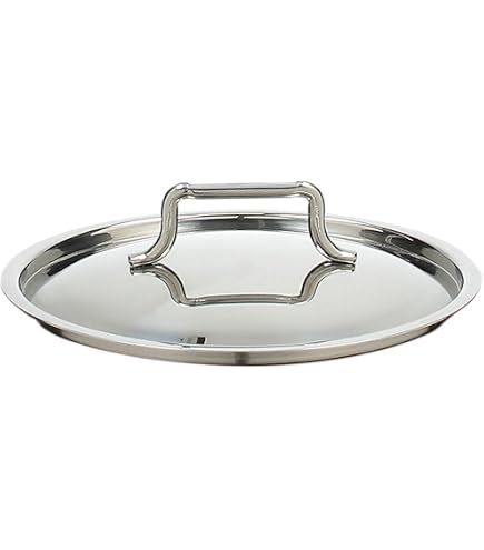 Pinti Coperchio Professionale In Acciaio Inox 18/10 – Diametro 16 Cm, Lavabile In Lavastoviglia - 2