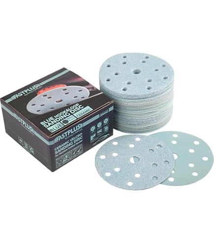 Disques Abrasifs Auto-Agrippants 150 Mm - Lot De 30 (Grains 800 à 3000) - Pour Ponçage Humide/Sec Et Polissage