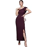 Miss Chase Women's Comfortable Round Neck Sleeveless Striped Midi Bodycon Dress with Zipper