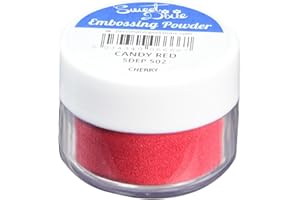Sweet Dixie Embossing Powder Candy Red (Cherry), Synthetic Material, 4 x 4 x 3 cm