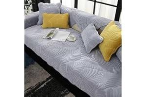 MTHGH Sofabezug Ecksofa I Form 1 2 3 4 Sitzer， Sofaschutz sofaschoner rutschfest Hund Katze ecksofa wasserdicht sofahusse couchbezug,gray1-70x210cm