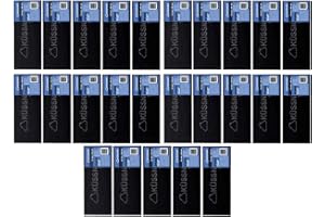 Küssner 25 Pezzi Carta Abrasiva, rete abrasiva: lunghezza 28cm, ampio 11,5cm, grana 180, Griglie per levigatrici a mano, abrasivi per levigatura a secco, nero, A1010-141118