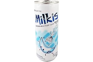 KDJMDL Lotte Milkis Soda Getränk Milch & Joghurt 12 Dosen (12 x 250ml) inkl. 3€ Einwegpfand