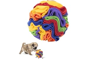 JODSEN Sniffing Ball per Cani,Tappetino Snuffle per Cani,Palla da Sniffing Mat Interattivi,Gioco Sfera Puzzle per cani,Tappeto Nascondi Cibo Cane,Addestramento Cani per Giochi Cani di Piccola Taglia Media