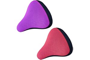 EHDWXVZM 2 fundas de cojín para asiento de bicicleta, fundas de asiento de bicicleta, fundas de protección solar y aislamiento térmico, fundas de cojín para asiento de bicicleta, accesorios para