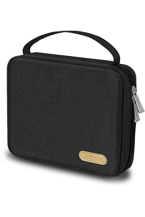 Borsa Organizer Per Cinturini Orologio - Porta 40 Cinturini - Tasche Con Cerniera E Tool Per Sostituzione - Nero