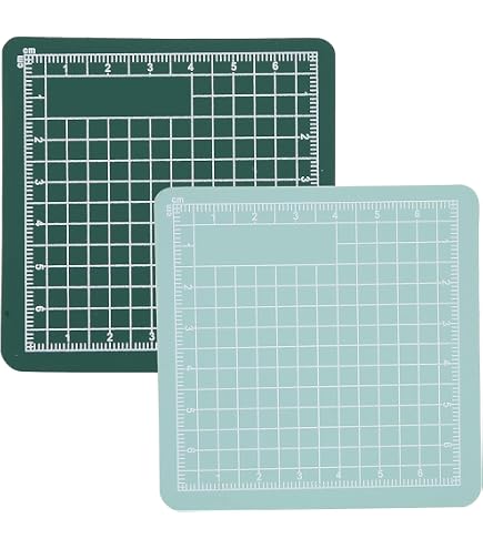 A5 Schneidematte Selbstheilend - Doppelseitige Bastelmatte Mit Raster, 21,8x15 Cm, 3-lagig