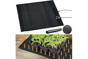Royal Gardineer Heating Film: Heating Mat for Plant Growing and Terrariums, Size M, IP67, 40 Watt (Indoor Greenhouse Heating Mat, Greenhouse Heating Pad, Electric Blanket)