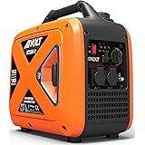 AIVOLT Generatore Inverter 1900 Watt di emergenza, silenzioso a benzina per campeggio, festival, barche, cantieri, con 2 pres