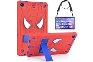 KATUMO Funda Pare Lenovo M10 Plus 3rd Gen 10.6 Pulgadas 2022 (TB-125FU/ TB-128FU/ TB-128XU) Funda de protección Reforzada antisísmica Pesada con Correa de Hombro Desmontable y Ajustable