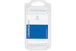 Curaprox Flosspic-Fil dentaire et Cure-dent en Un pour le Nettoyage Interdentaire/Design Ergonomique, Paquet de 30 | Conçu en Suisse