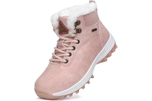 Mishansha Scarpe Invernali Bambini Antiscivolo Stivaletti Invernali con Calda Imbottitura per Ragazzi e Ragazze, Bambino e Bambina, Gr.24-36