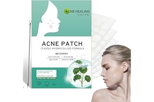 SUGELARY 216 PCS Parches para Acné con Agujas, Máscaras Hidrocoloides Invisibles de 8/12 mm para Reparación de la Piel del Acné y Absorción de Secreciones, Para Hombres y Mujeres