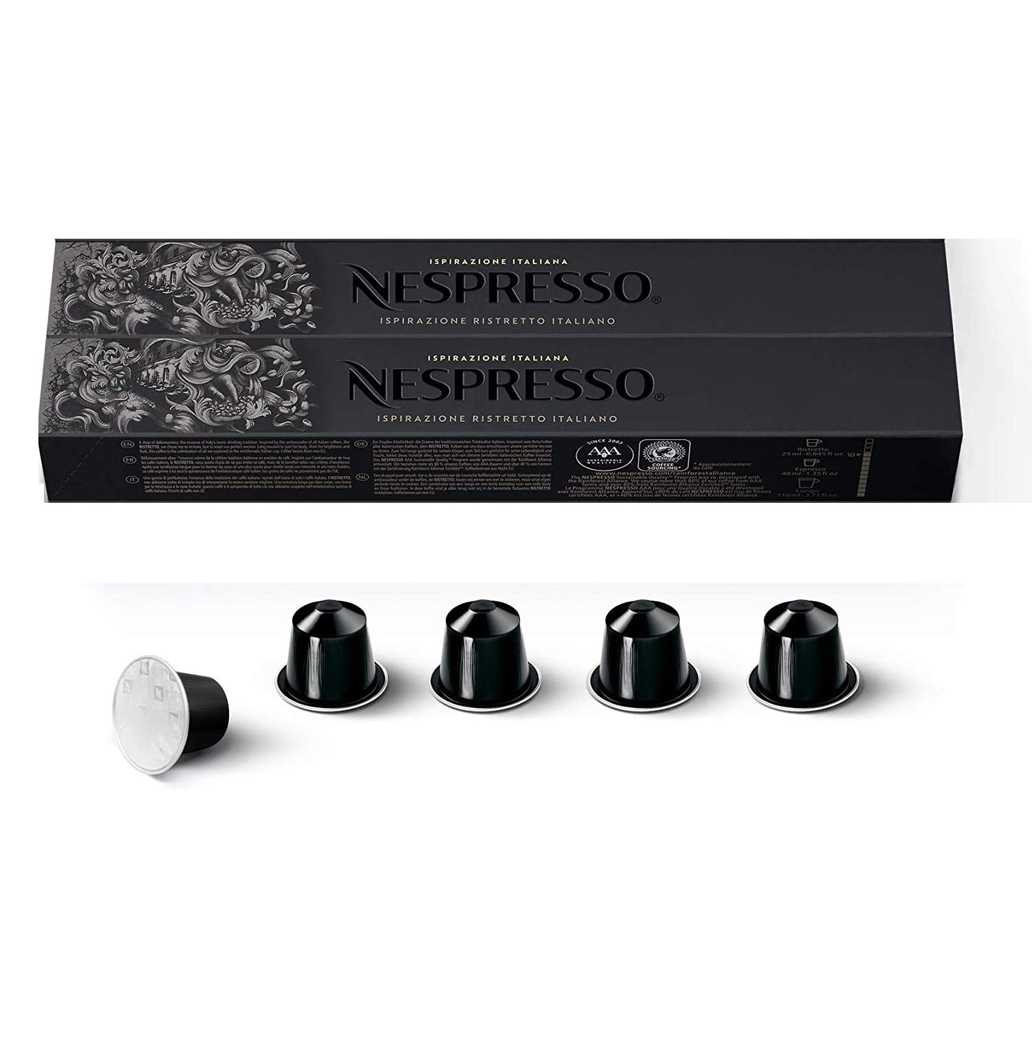 Nespresso Ispirazione Ristretto Italiano Review Dark Roast Espresso Pods