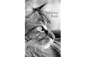 Address Book: Maine Coon Cat Address Book: Keep Addresses, Phone Numbers, Emails, Websites, and Birthdays!