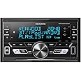 JVC KENWOOD DPX-M3100BT Double DIN Digital Media Receiver with Bluetooth Hands-Free Kit and iPod Control Black