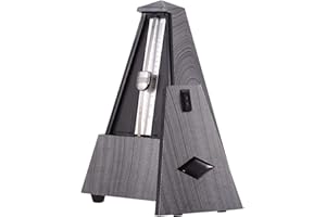 summina Metronom Mechanisches Pyramiden-Material ABS für Gitarre, Violine, Klavier, Bass, Musikinstrument, praktisches Werkzeug für Anfänger