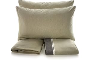 MARIELLA BRUNI Completo Lenzuola in Pile Morbido e Caldo Plaid 2 Piazze Letto Matrimoniale Varie Fantasie (Sassi Oro)