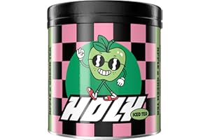 HOLY ENERGY HOLY Iced Tea Apple | 50 portions with antioxidants | Sugar-free iced tea with Relax formula | Vegan with 100% natural fruit flavours