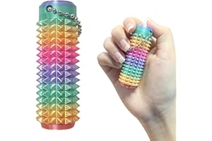 Ntwdby Little Ouchies Pain Fidget, Spiky Grippie Stim, Sensorik Spielzeug Für Erwachsene, Pocket Mini Fidget Toy, Pain stim Fidget, ADHS Spielzeug für Stressabbau, Fokus, Angstlinderung (C)