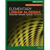 Elementary Linear Algebra, Applications Version, EMEA Edition