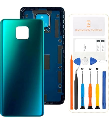 Copri Batteria Posteriore Per Xiaomi Mi 11i 5G (M2012K11G) – Nero, Con Biadesivo, Ricambio Vetro Plastificato