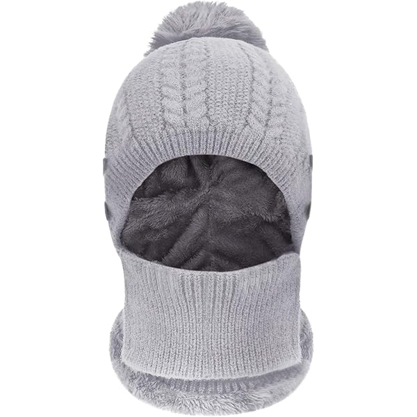 TUONYIS Sturmhaube 2er Set - Skimaske & Mütze In Einem Für Winter