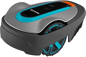 GARDENA SILENO city 250 | Tondeuse Robot jusqu'à 250m² - Tond sous la pluie et passages étroits, Bluetooth App, Capteur de Gel, Très silencieux, Automatique - (15001-26), FR/NL-Version