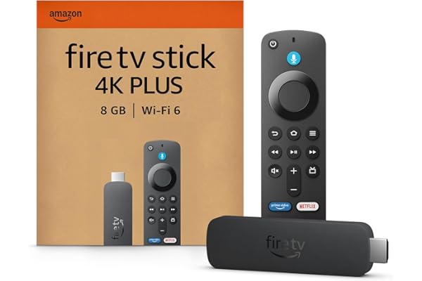 Amazon Fire TV Stick 4K Plus, compatible con Wi-Fi 6, Dolby Vision, Dolby Atmos y HDR10+