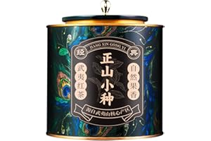 HQZMCTE Klasyczna Chińska Czarna Herbata Lapsang Souchong - Bez Dodatków - Pachnąca Miodem Herbata Sypka