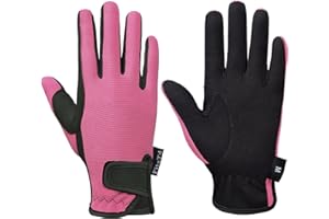 ‎FITST4 SPORTS FitsT4 Sports Reithandschuhe Kinder Reiten Grip Handschuhe Sommer Herbst Mädchen Jungen 3-11 Jahre für Reitsport, Radfahren,Gartenarbeit,in 4 Farben