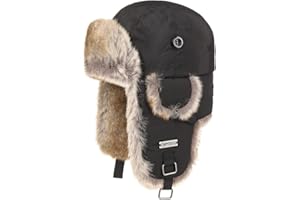 Barts Chapka a Carreaux Kamikaze Enfant - Bonnets pour Lapeer de Ski avec Oreillettes, Doublure, Fermeture Fermeture Scratch Automne-Hiver Hiver