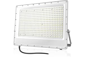 Tayire Foco LED Exterior 400W, 40000LM Super Brillante 6500K Proyector LED Exterior, 540 LEDs Luz de Seguridad IP65 Impermeable Luces LED para Patio, Trabajo, Garaje, Pasillo, Jardín