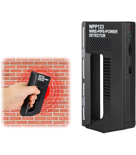 Wall Scanner Metal Detector | Wire & Pipe Finder With High Sensitivity | Stud Detector For DIY Projects