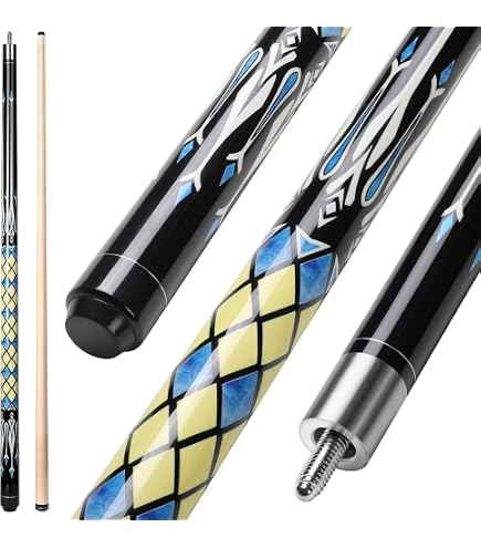 Cue-King Ultra 2-Piece Graphite Pool Cue - 58, 20oz, 13mm