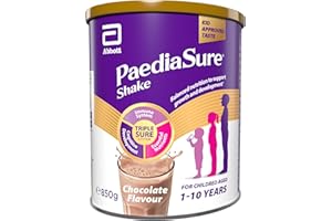 PEDIASURE PaediaSure Shake – Chocolate Flavour – 850g – Balanced Nutritional Supplement Drink – Multivitamin for Kids – With Protein, Carbohydrates & Minerals – Supports Growth & Development – Vegetarian