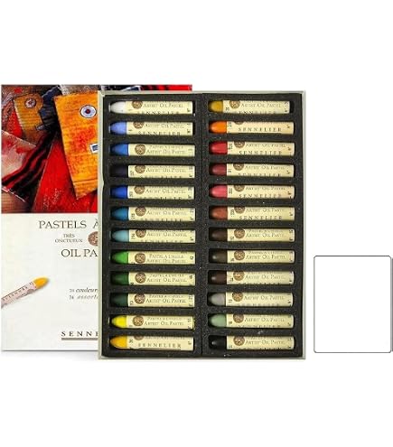 Bloc La Carte Sennelier - Papier Pour Pastel, Charbon Et Graphite - 22,9x30,5 Cm - 6 Couleurs