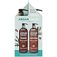 Argan Magic Shampoo and Conditioner Duo for Dry and Damaged Hair (32 oz)